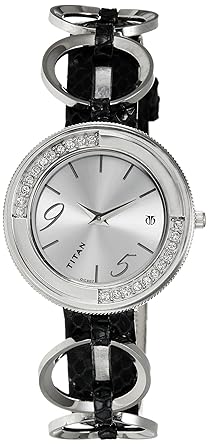 Purple Analog Silver Dial Women's Watch - NE2502SL02
