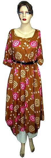 long frock with palazzo