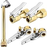 Mudder 5 Pieces 1/4 Inch Air Chuck Set Including