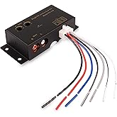 XMSJSIY Car Audio High to Low Converter Adapter Line Input to RCA Stereo Output Coverter for Car Subwoofer Amplifier Stereo -
