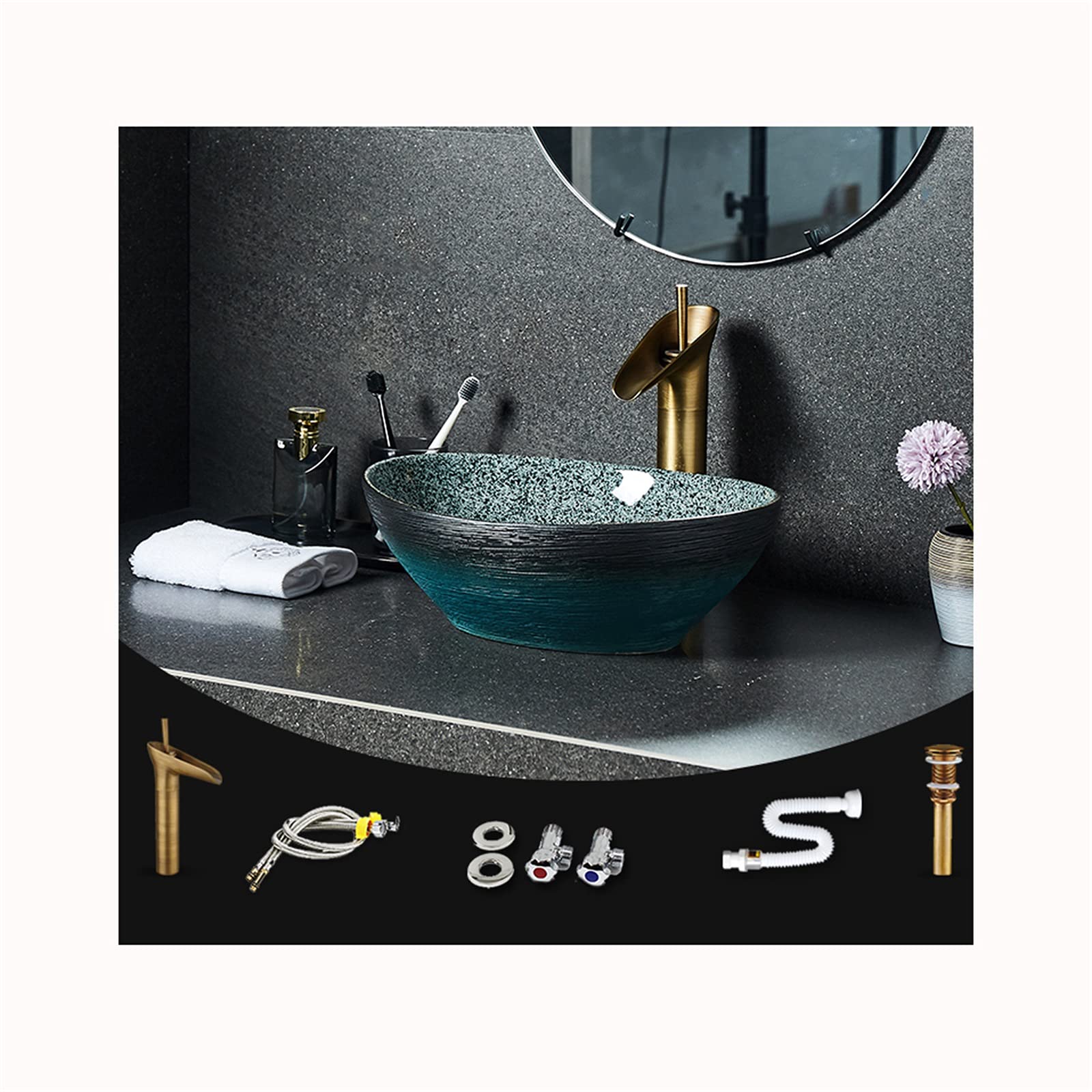 Lavabos-Sobre-EncimeraEncimera-Redonda-Lavabo-Piedra-Sobre-Encimera-Para-El-Bano-Del-GuardarropaFregadero-Piedra-retro