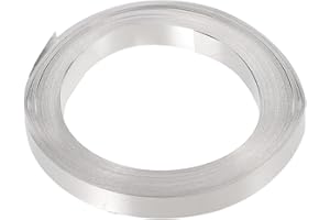 A ABSOPRO Car Nickel Plated Strip Tape Plate 0.15x7mm 32.8ft Nickel Plated Strips for 18650 Battery Lithium Battery Pack Weld