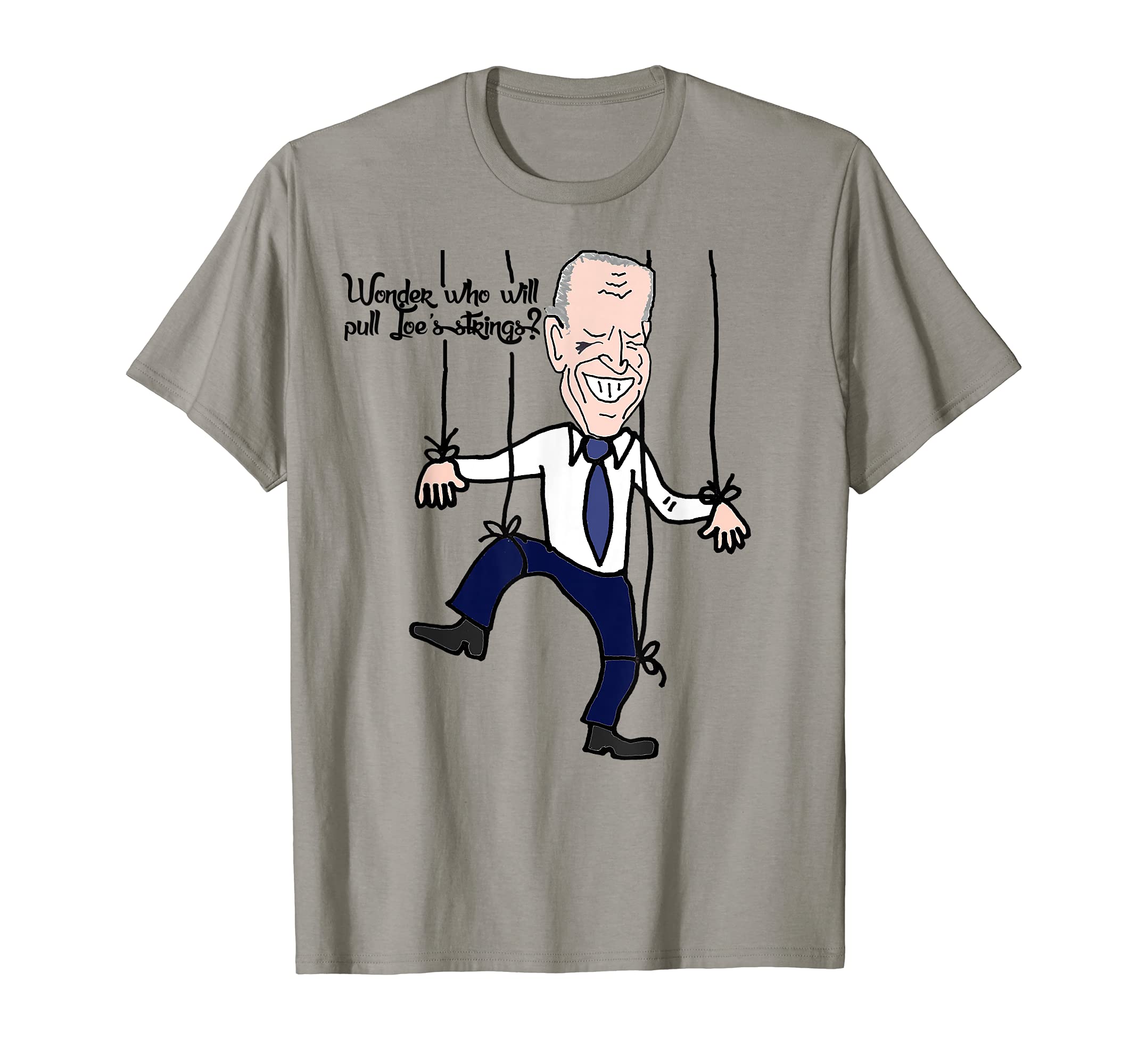 Socialdudtees Funny Anti Joe Biden as Puppet Political Art T-Shirt