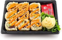 Genji Sushi, Spicy Tuna Avocado Roll Brown Rice, 8.68 Ounce