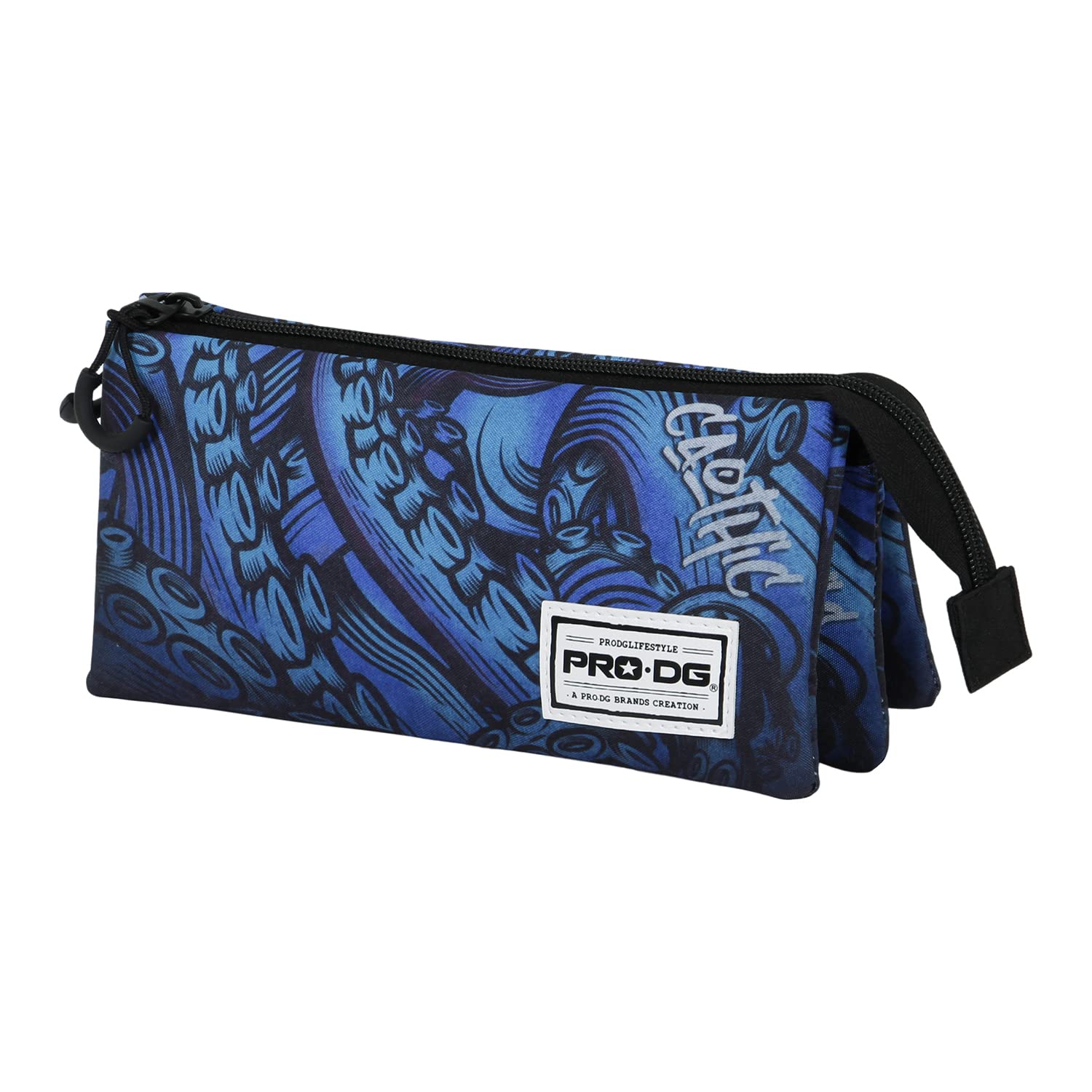 PRO-DG Unisex 05341 2.0 FAN Triple Pencil Case Chaotic, Caothic, One Size