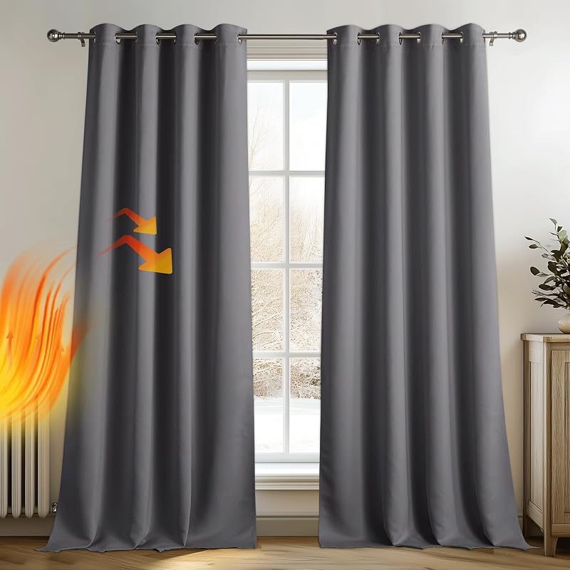 Cortinas Opacas Termicas Aislantes Frio y Calor para Salon — foto 2 de 8