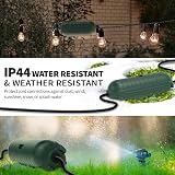 Fosmon Waterproof Outdoor Extension Cord Cover IP44 Weatherproof Cable view 2