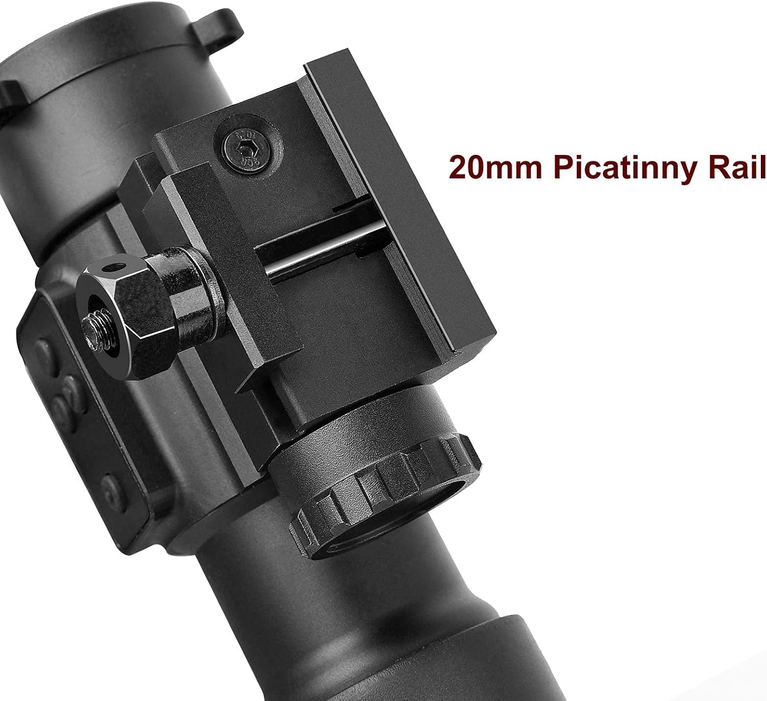 MidTen 1x29mm Red Dot Sight Scope with Red Laser Waterproof Reflex Sight for 20mm Picatinny Rail : Sports & Outdoors