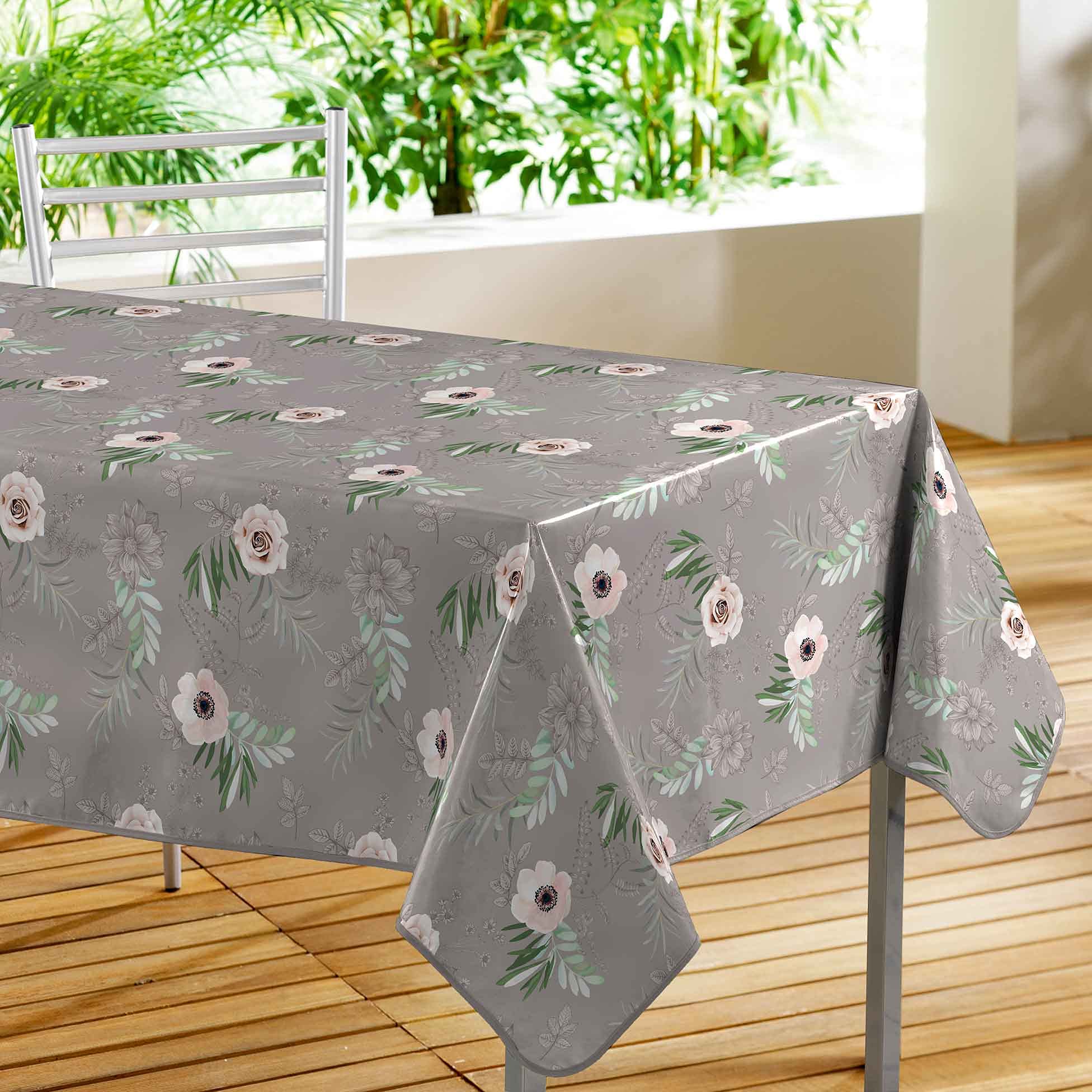 Douceur d'Intérieur ANEMONE RECTANGLE TABLECLOTH, 140 x 240 cm