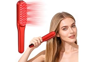 DREWALA Laser Hair Growth Comb，Red Light Hair Growth Treatment for Men & Women（Red 1pcs ）