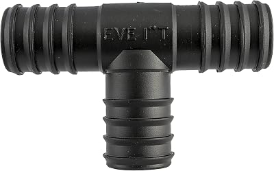 Pisces Barbed 'T' Hose Connector 25mm x 25mm x 25mm 3 Way Adapter
