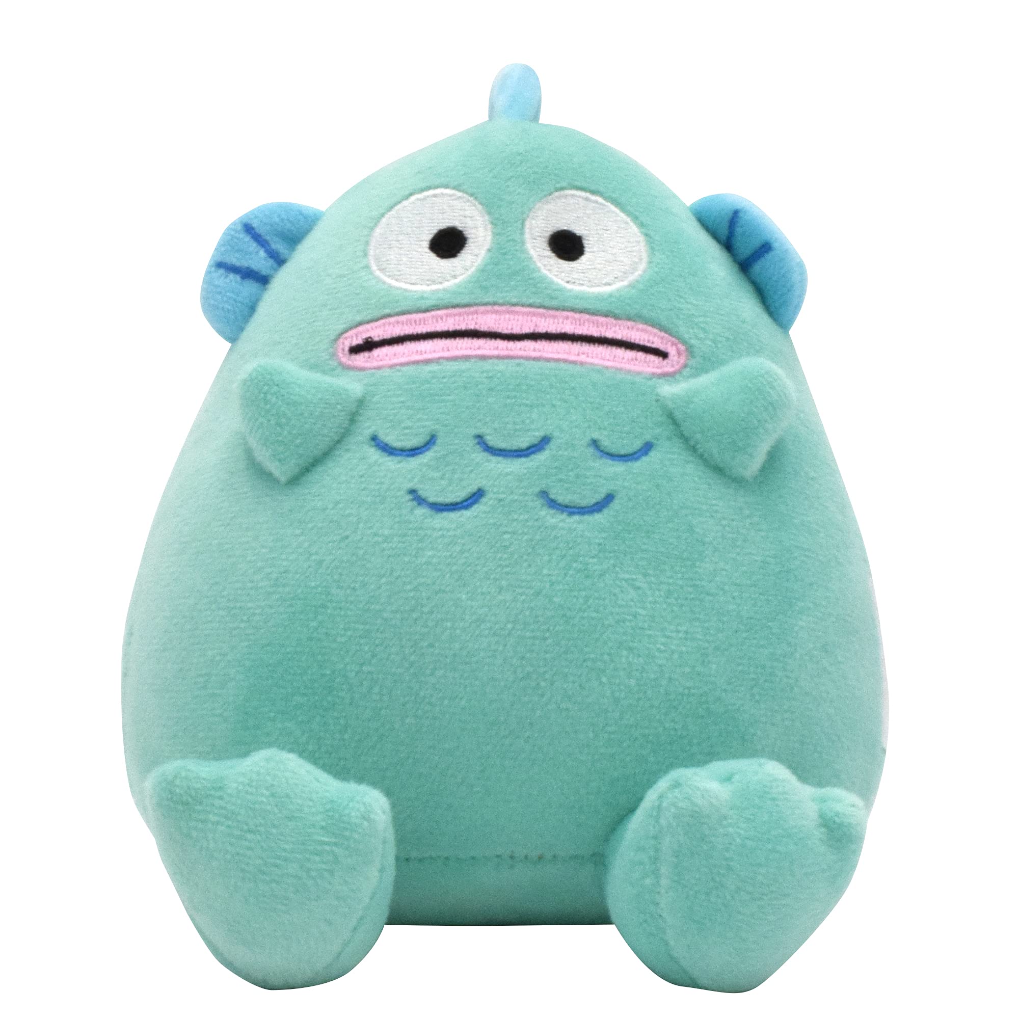 MORIPiLO サンリオ スマホスタンド (ハンギョドン マルチミニ枕) 約15cm とろける肌触り 縦横対応 しっかり安定 可愛い グッズ ぬいぐるみ 卓上スタンド グリーン sanrio キャラクター まくらのモリシタ商品画像