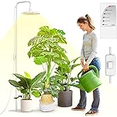 SANSI Grow Lights for Indoor Plants, 100W Full Spectrum Tall Plant Lights for Indoor Growing, 47"-70" Standing Grow Light wit