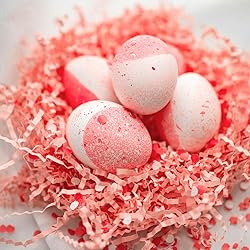 Zankubom 1/2LB Fluorescent Pink Crinkle Cut Paper