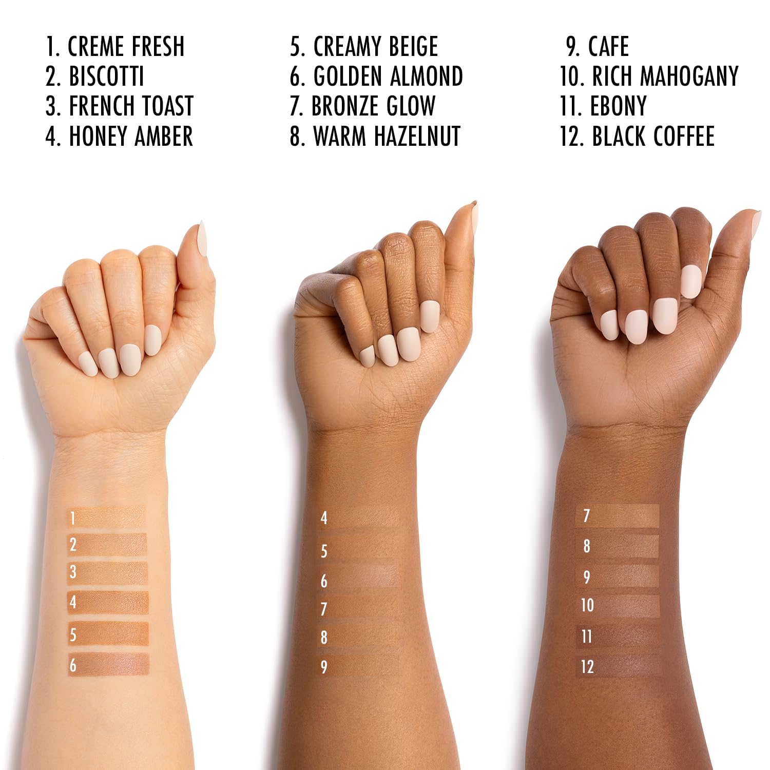 Black Radiance Pressed Powder, Pigment-Rich Matte Finish for Dark Skin Tones, Oil-Absorbing Compact with Mirror & Sponge - Rich Mahogany