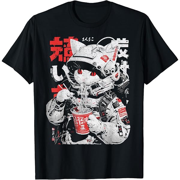 Amazon.com: Japanese Streetwear Cyberpunk Y2K Techwear Retro Manga
