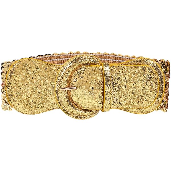 ANNULOYA Plus Size Women Bling Wide Belt for Dress Vintage Rhinestones  Elastic Sparkle Waistband Ladies Cummerbands (Gold, Waist 36-44 Inch) at  Amazon Women's Clothing store