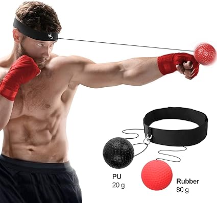 headband with ball boxing