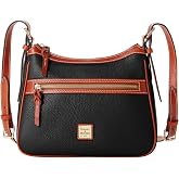 Borsa A Mano Dooney & Bourke Rosie Crossbody – Pelle Granulata, Beige, Dimensioni 30.5x17.8x24.1 Cm