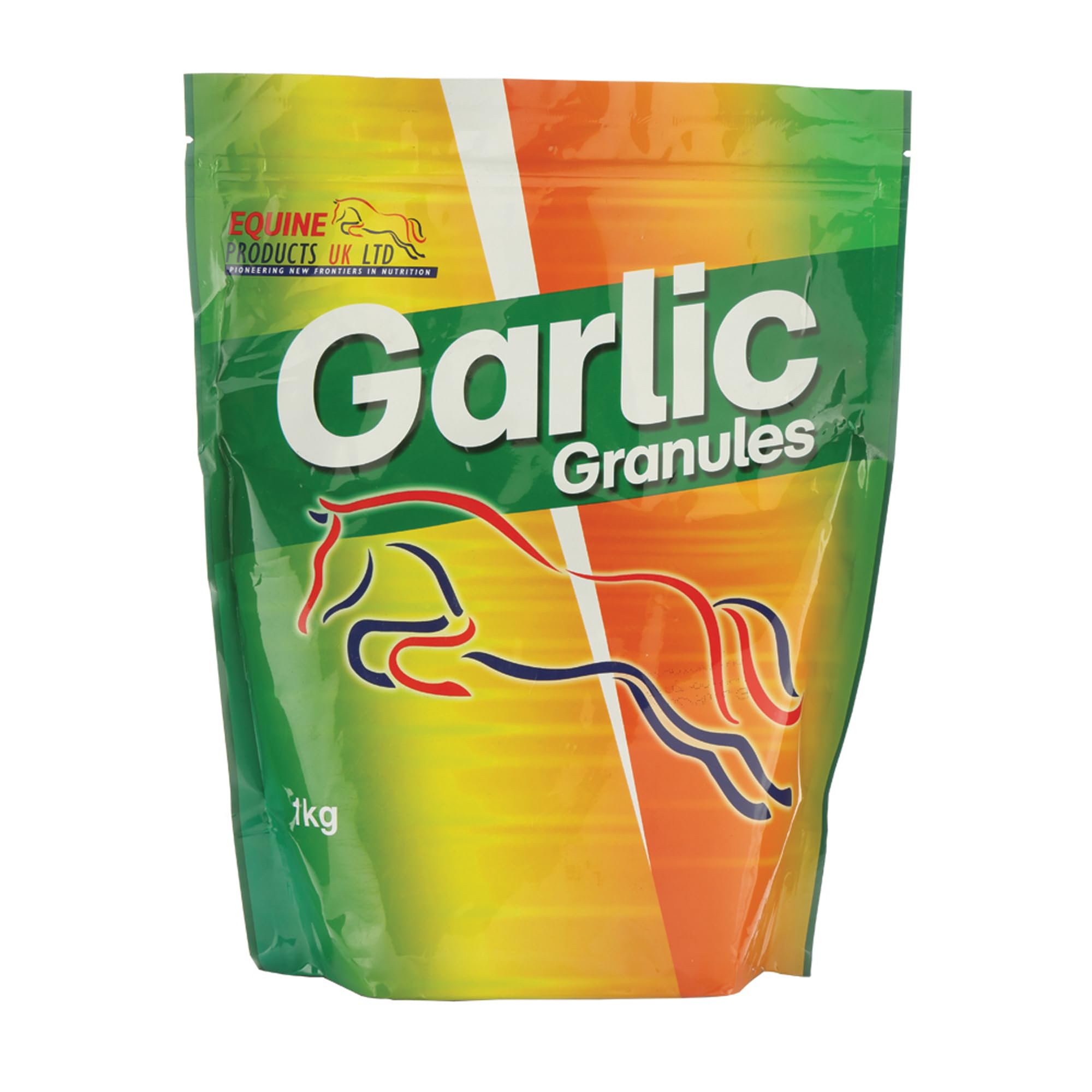 Equine Products Garlic Granules Horse Supplement 1kg. The Natural Way To Promote Your Horses' Good Health