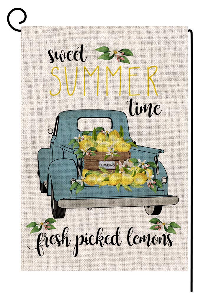 Best Lemonade Garden Flag