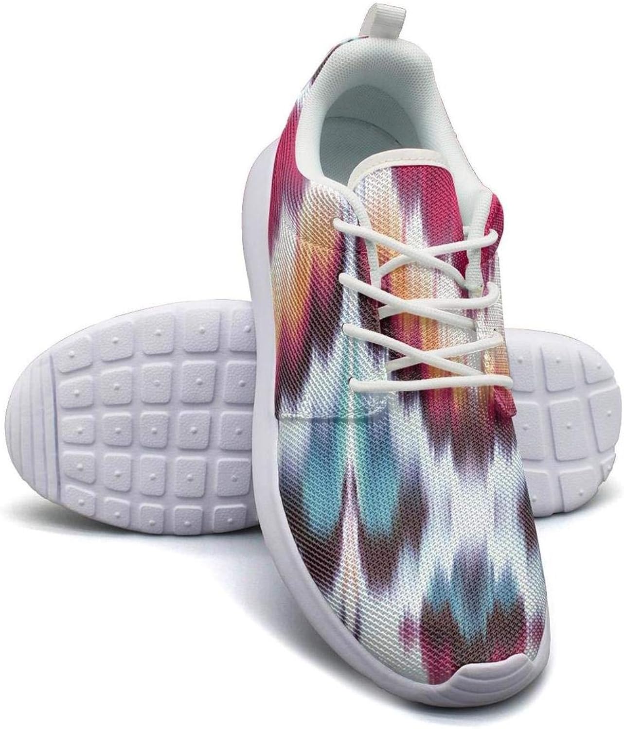 multicolor tennis shoes