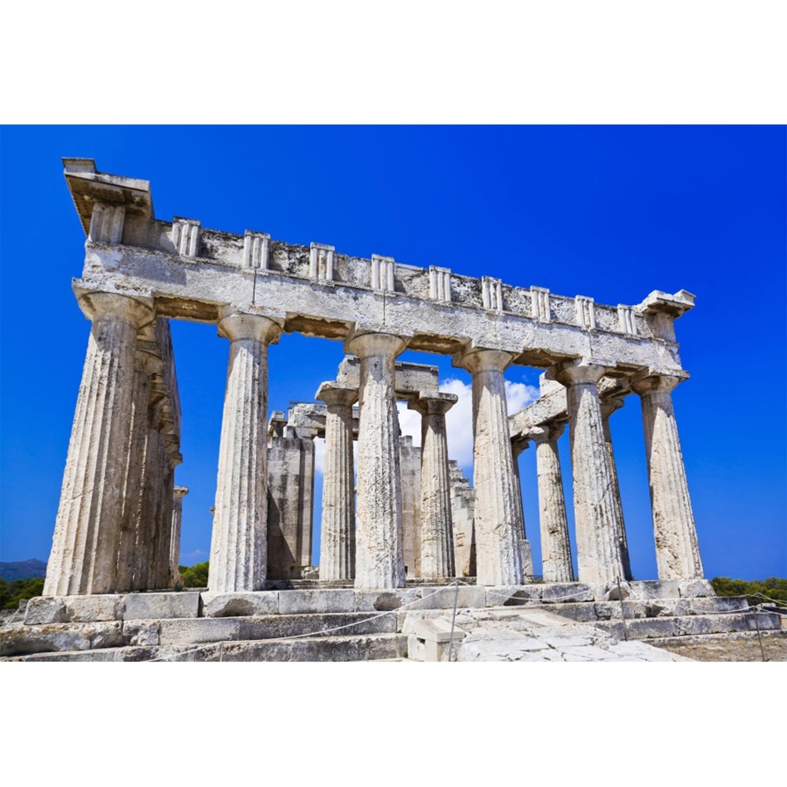 YongFoto 3x2m Photography Backdrop Greek Temple Rock Pillar Nature Landscape Culture Historic Photo Background Backdrops Photography Photo shoot Party Kids Personal Portrait Photo Studio Props