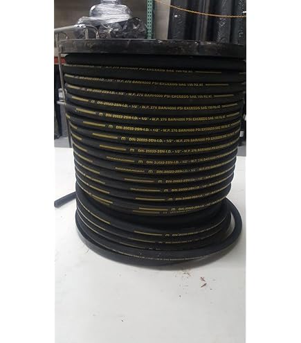 1/2" X 14' SAE 2SN/100R2AT MFC Hydraulic Hose Assembly