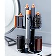 Curling Iron Storage Holder Attachments Compatible with Dyson Airwrap Organizer Wall Mounted Stand, Hair Wrap Rack on Desktop Accessories for Home/Bathroom