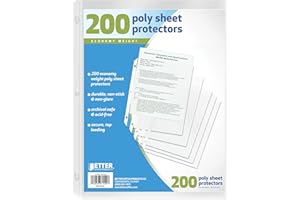 Better Office Products Sheet Protectors, 200 Piece