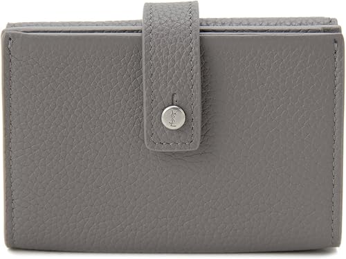 Amazon Saint Laurent サンローラン 財布 Dti0e 12 コンパクト 三つ折り財布 グレー 並行輸入品 Yves Saint Laurent イヴサンローラン 財布