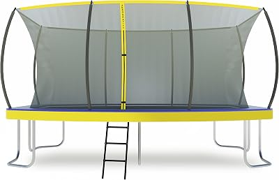 ZERO GRAVITY Ultima 5 Rectangular Trampoline 15ft x 10ft with Safety Net