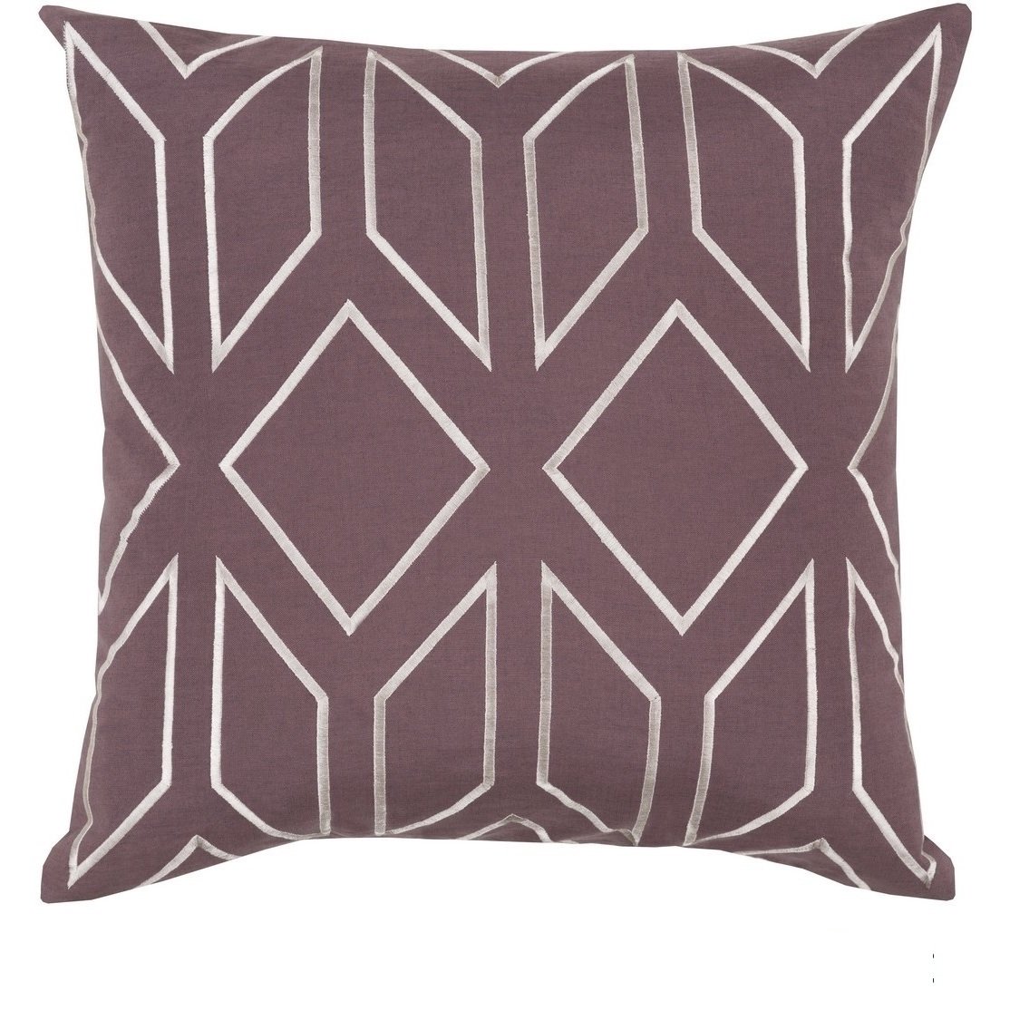 Amazon Com Single Piece Eggplant Throw Pillow 18 Polyester