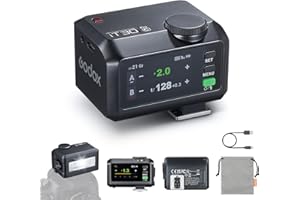 Godox iT30Pro C iT30Pro-C Flash for Canon, 2.4G Mini Canon Flash HSS 1/8000s, 560 Full Power Flashes, TTL Auto-Exposure, 2.8" Full-Color Touchscreen, Built-in Diffuser and Lithium Battery(Black)