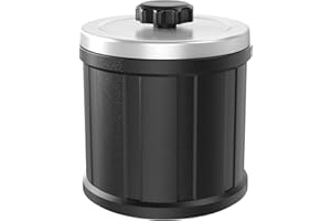 KOOLSTONE Rock Tumbler Barrel Extral Large Capacity 3 Lbs, Rubber Material, with Durable Leak-proof Lid, 5 x 5 inch