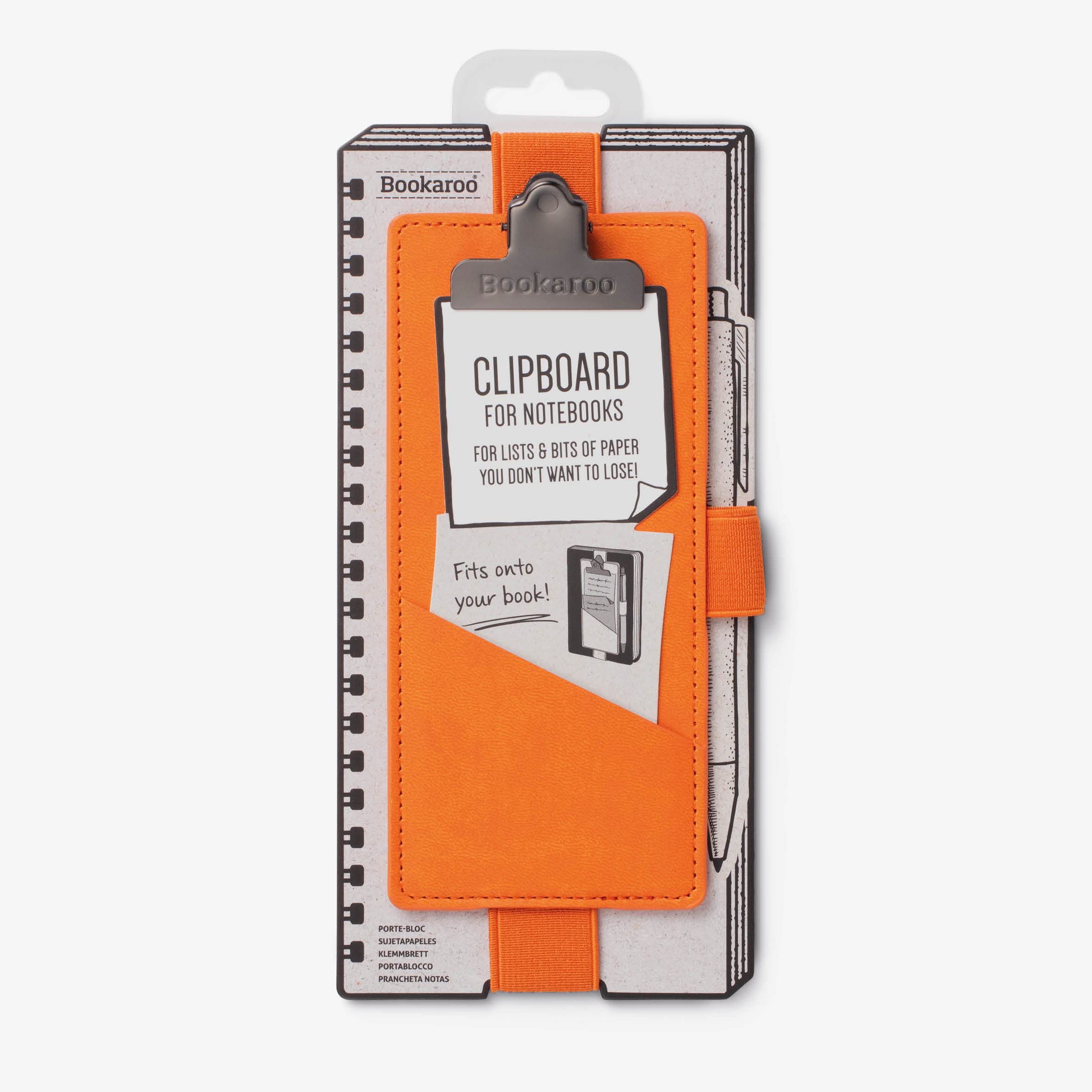 IF Bookaroo Clipboard for Notebooks - Orange