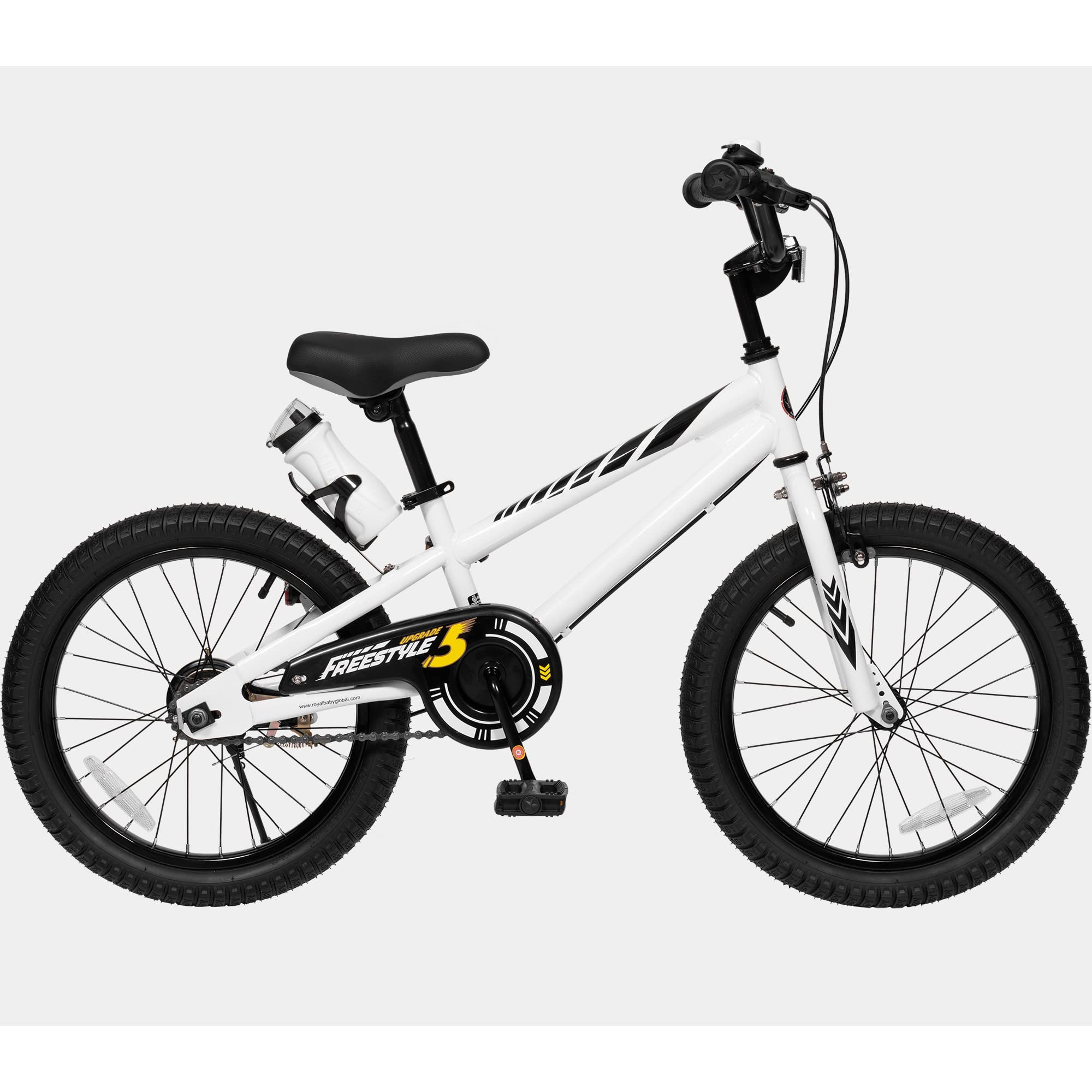 RoyalBaby Kids Bike EZ Balance to Pedal Dual Handbrake 12-20 Inch | Toddlers Boys Girls Bicycle | for Age 3-10 Years