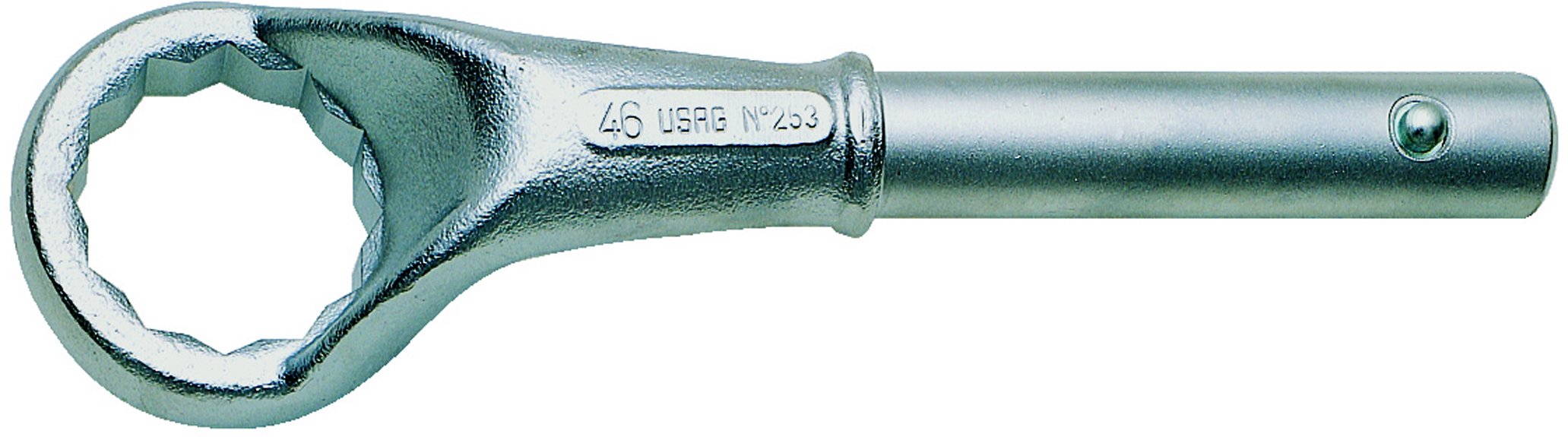 USAG – 253 – Ring Spanner Simple Curved Heavy – u02530009