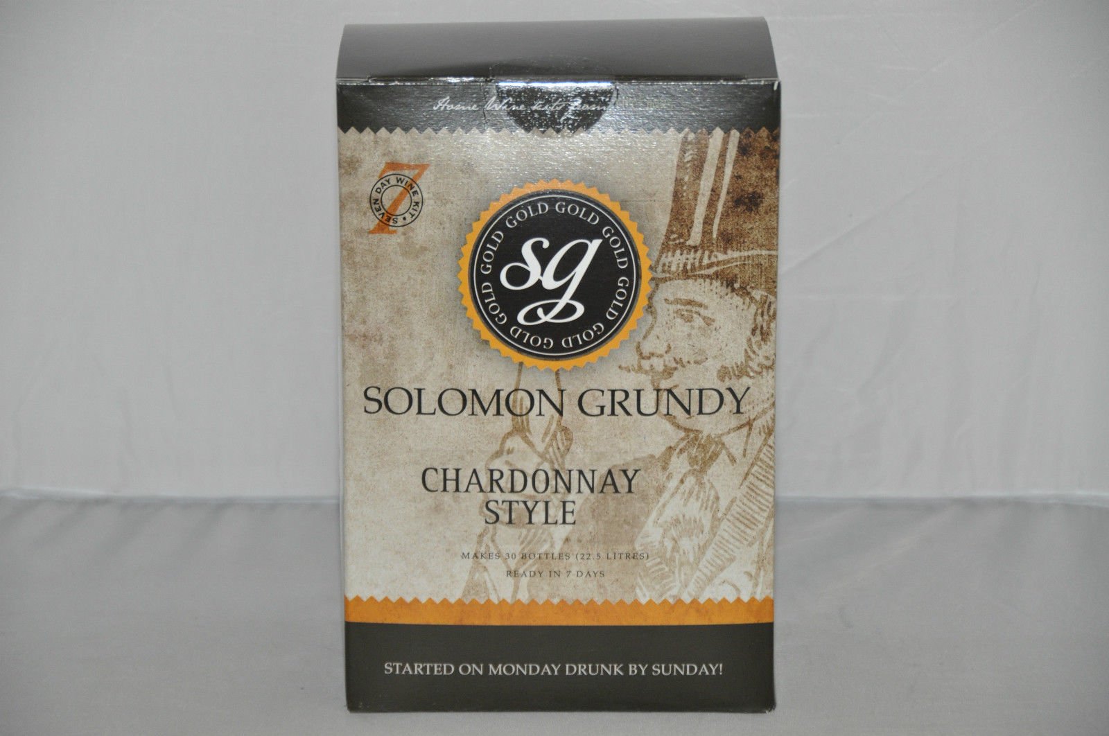 Solomon Grundy Chardonnay 7 Day Wine Making Kit - Makes 30 Bottles