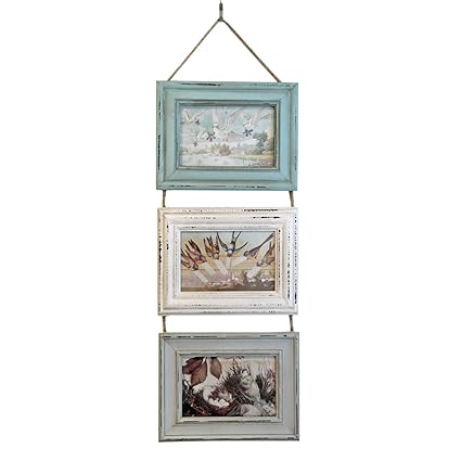 Just Contempo Bilderrahmen, Holz, Rustic Photo Frame, 8.2 l x 6 h Inches