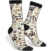 JKJOJIA Cool Novelty Socks For Men Women, Fun Crazy Crew Socks Casual Dress Socks Gifts