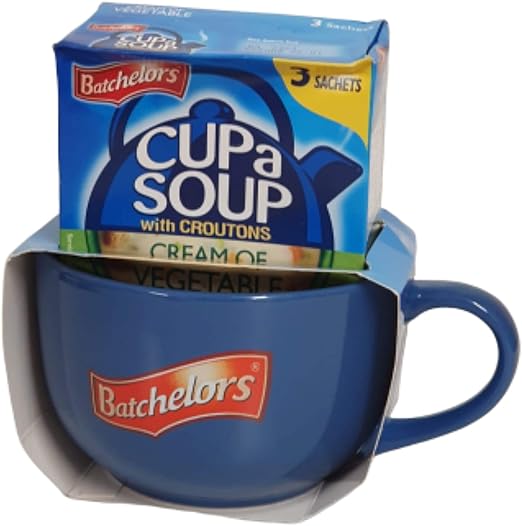 Batchelors Cup a Soup Cream of 3 Vegetables Soup Sachets Large Ceramic