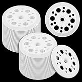100 Pcs 1.77 Inch Plastic Washers - 45mm Polypropylene Foam Board Fasteners, Insulation Washers for Fixing and Fastening Rigid Foam and Load Spreading
