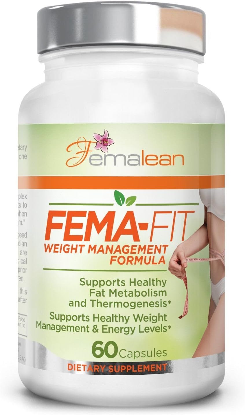 FEMA-Fit 500 mg 60 Caps - Natural | Thermogenic | Weight Loss | Fat Burner | for Women | Belly Fat Shred | Metabolism Booster | Appetite Suppressant for Her