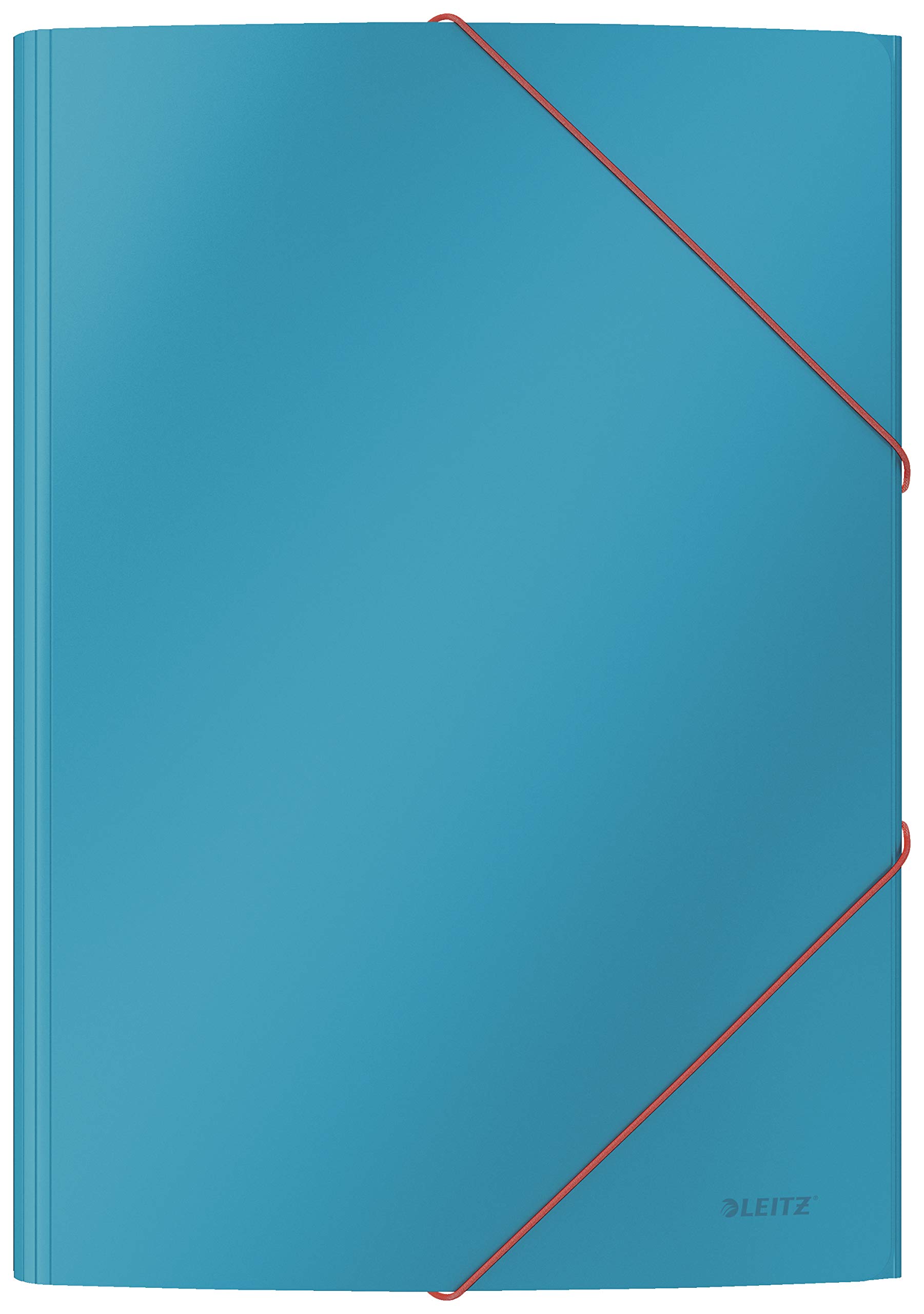 Leitz A4 3- Flap Folder, 150 Sheet Capacity, Cosy Range, Calm Blue, 30020061