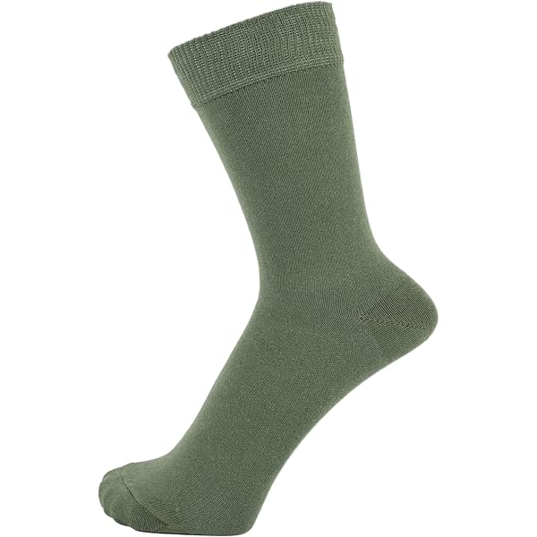 Paire De Chaussettes Habillées Perry Ellis - Bleu à Carreaux - Taille 10-13 (US) - Fibre De Soja
