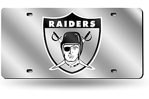 NFL Retro Laser Cut License Plate
