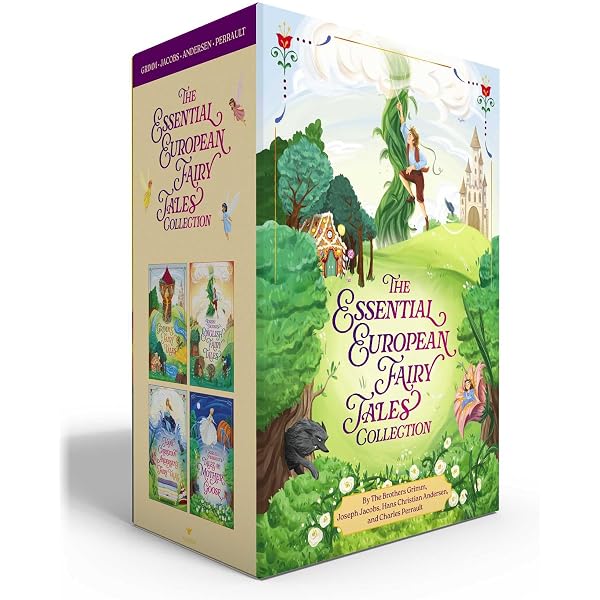The Essential European Fairy Tales Collection (Boxed Set): Grimms