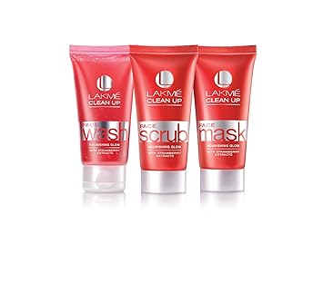 Download Lakme Clean Up Face Wash Scrub Mask Facial Scrub PSD Mockup Templates