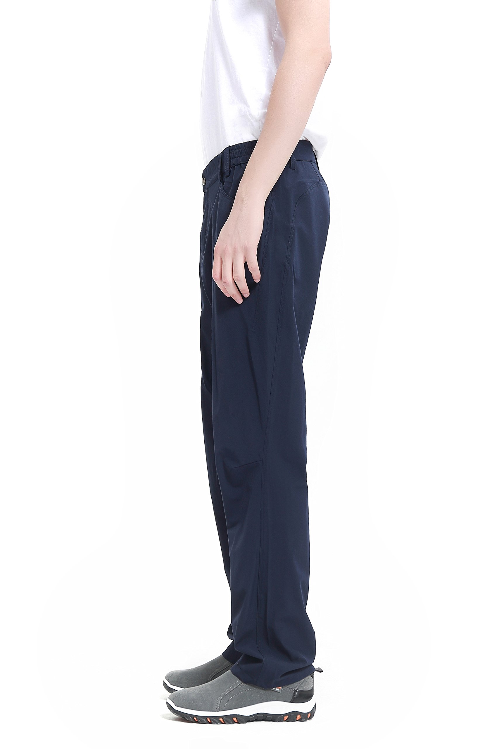 Diamond Candy Lightweight Waterproof Hiking Mountain Pants men\'s Outdoor Deep Blue Large